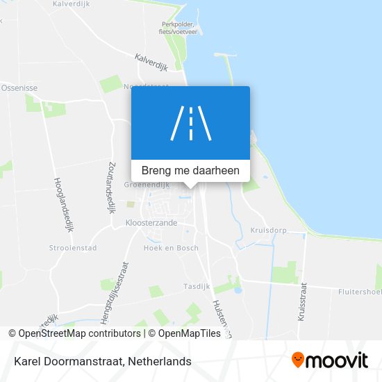 Karel Doormanstraat kaart