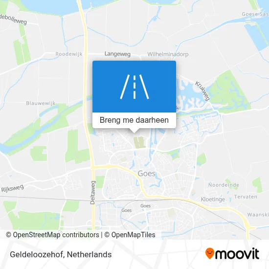 Geldeloozehof kaart