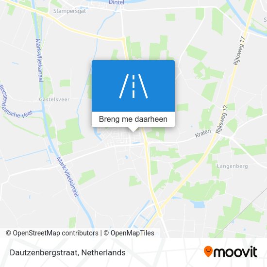 Dautzenbergstraat kaart
