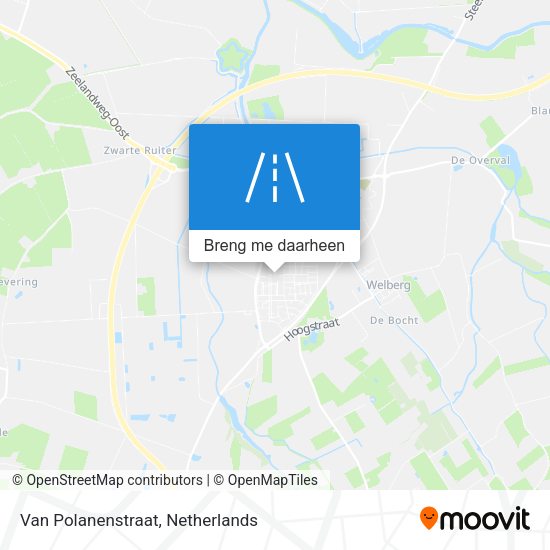 Van Polanenstraat kaart