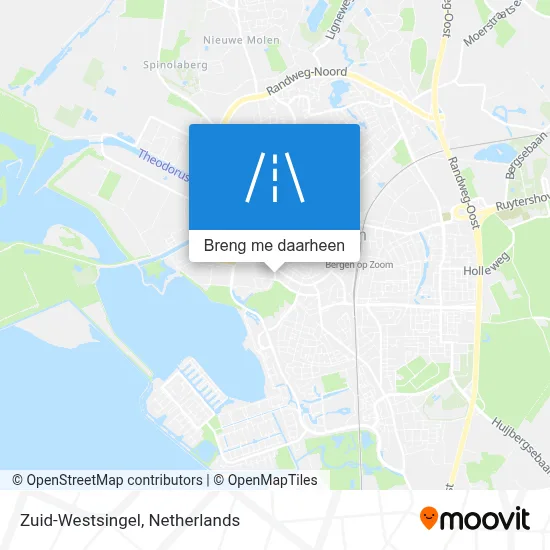 Zuid-Westsingel kaart