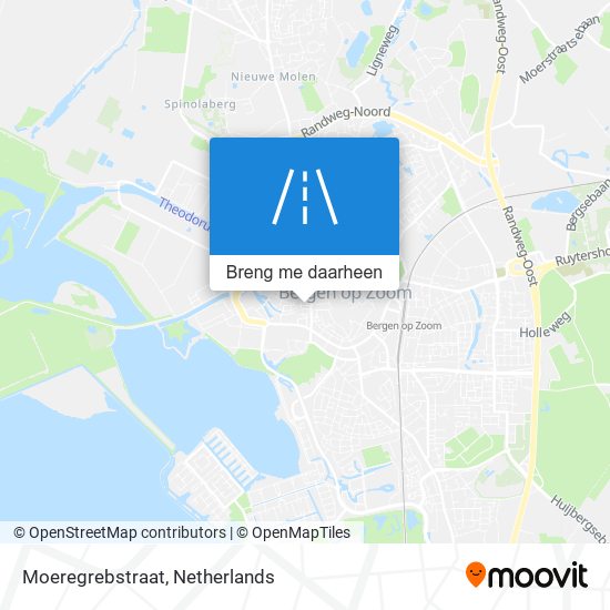 Moeregrebstraat kaart