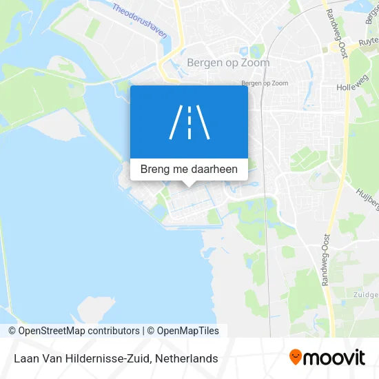 Laan Van Hildernisse-Zuid kaart