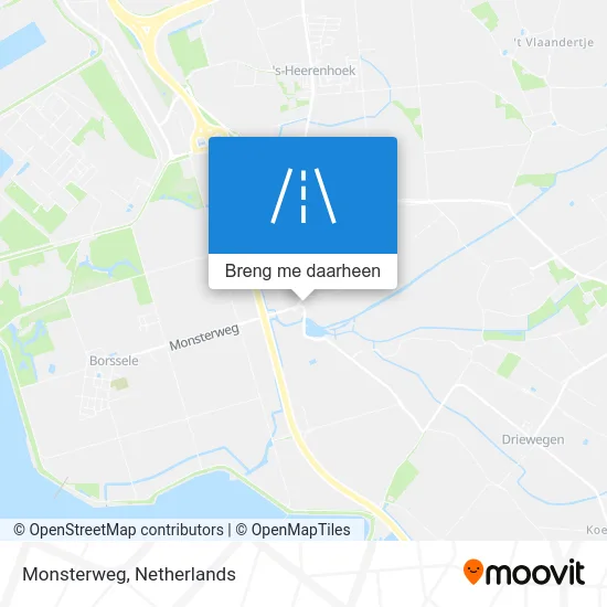 Monsterweg kaart