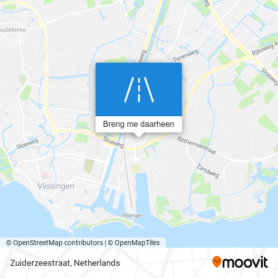 Zuiderzeestraat kaart