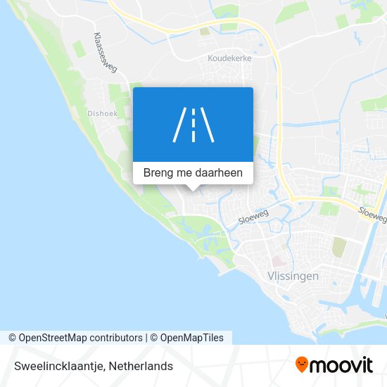 Sweelincklaantje kaart