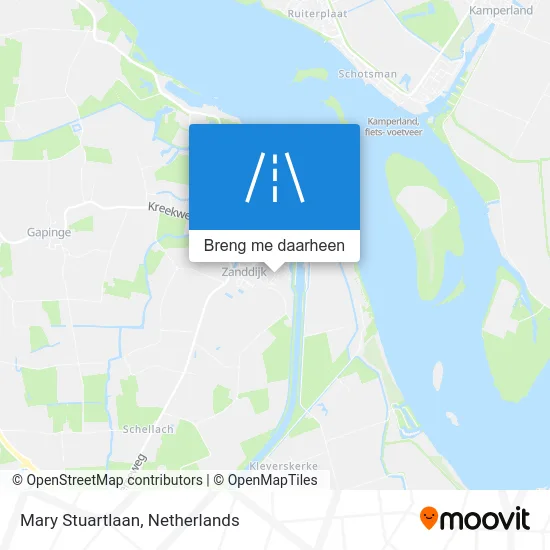 Mary Stuartlaan kaart