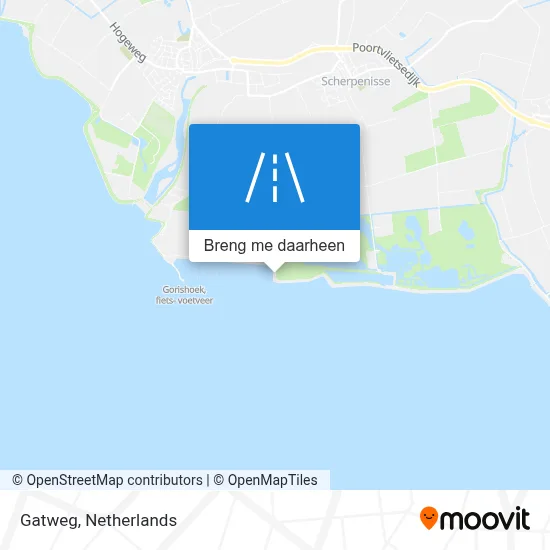 Gatweg kaart