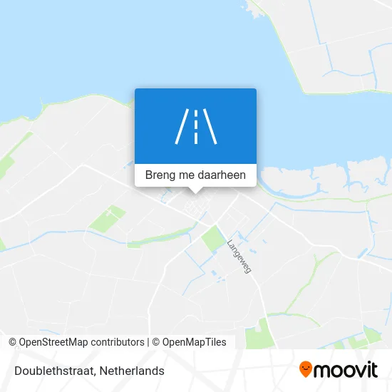 Doublethstraat kaart