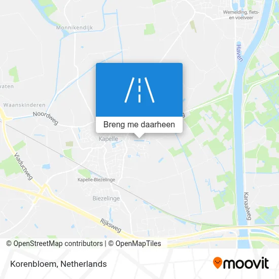 Korenbloem kaart