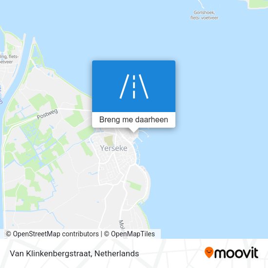 Van Klinkenbergstraat kaart