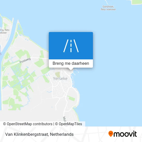 Van Klinkenbergstraat kaart