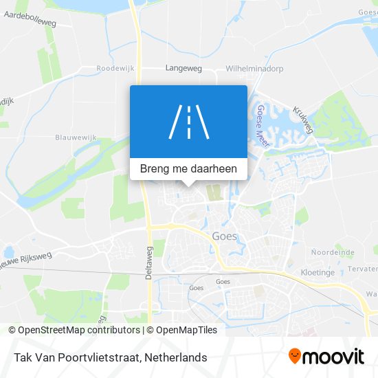 Tak Van Poortvlietstraat kaart