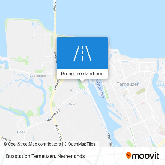 Busstation Terneuzen kaart
