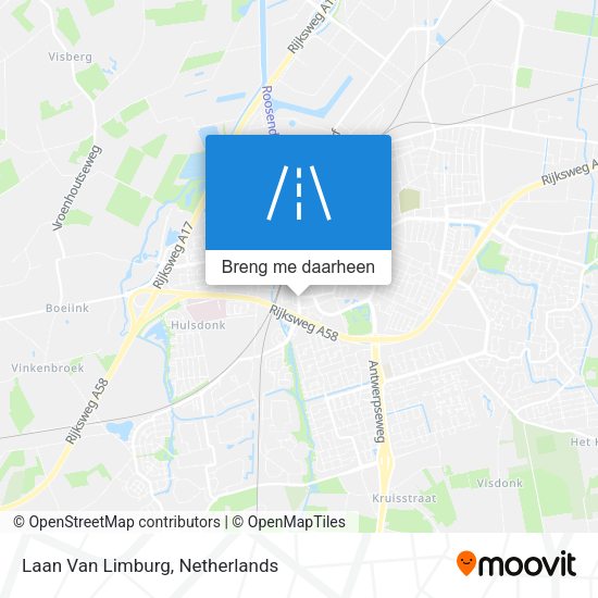 Laan Van Limburg kaart