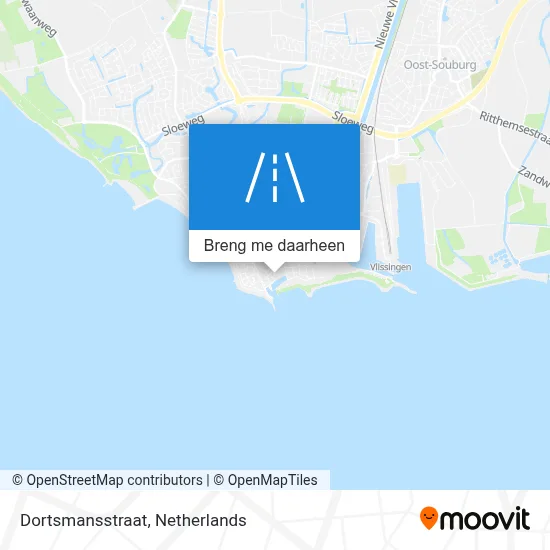 Dortsmansstraat kaart