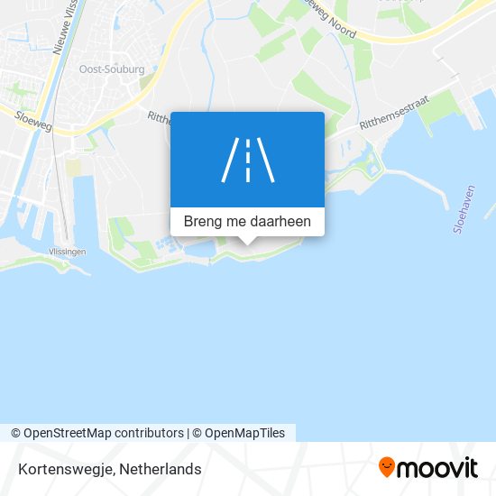 Kortenswegje kaart