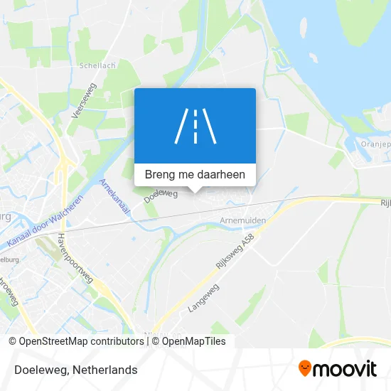 Doeleweg kaart