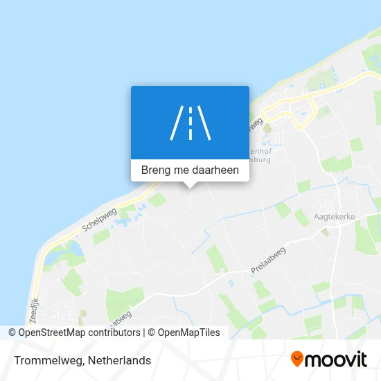 Trommelweg kaart