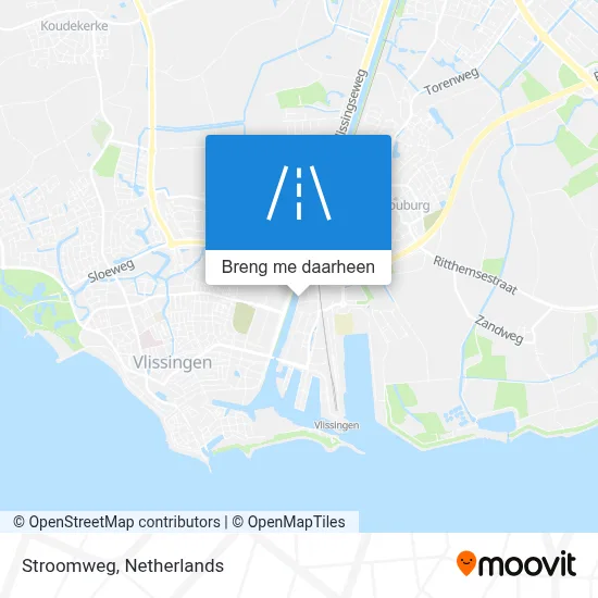 Stroomweg kaart