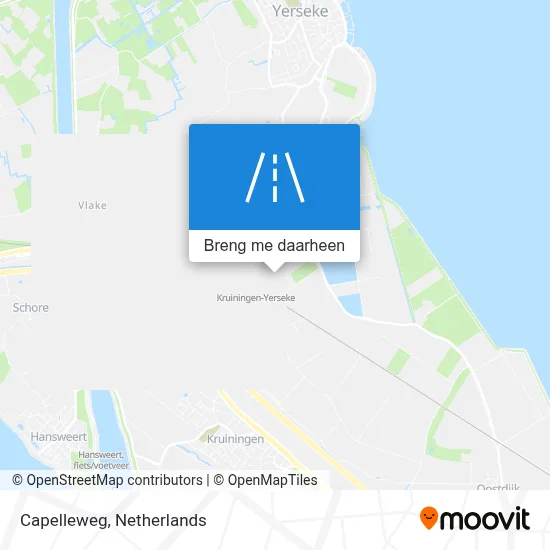 Capelleweg kaart