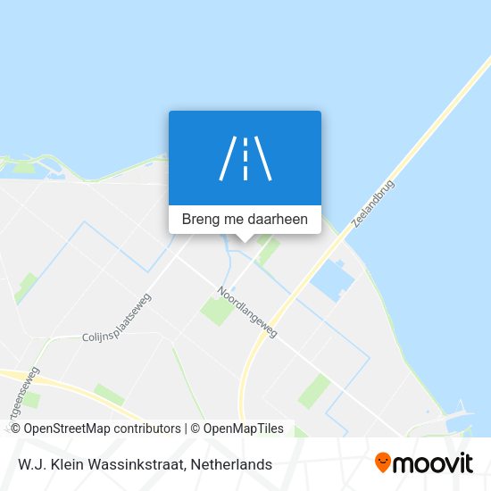 W.J. Klein Wassinkstraat kaart