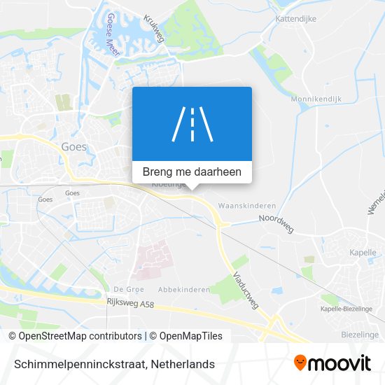 Schimmelpenninckstraat kaart