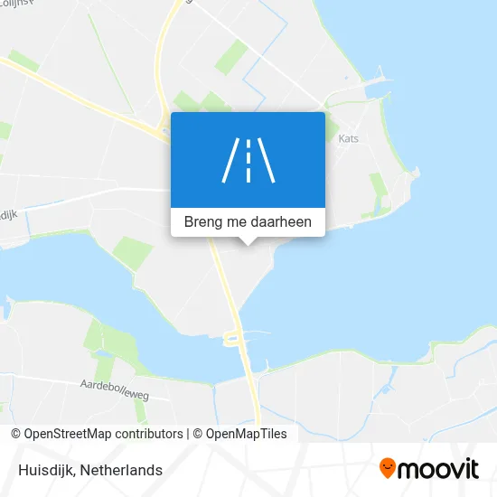 Huisdijk kaart