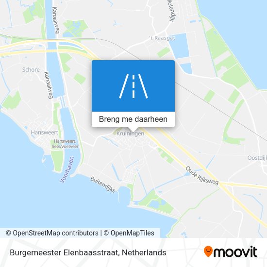 Burgemeester Elenbaasstraat kaart