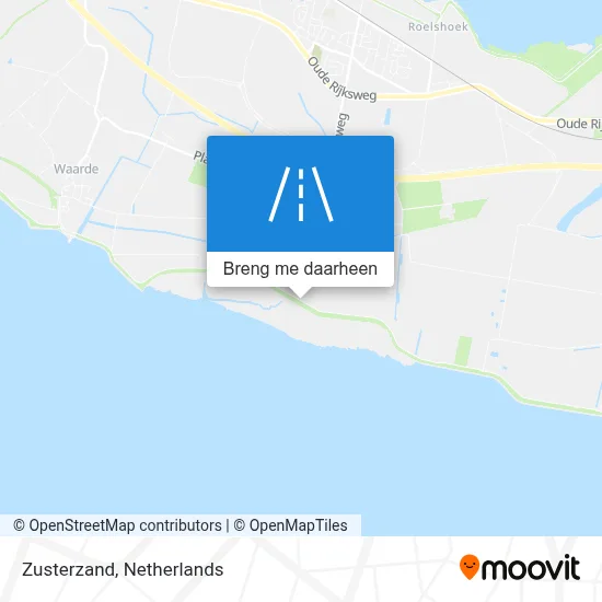 Zusterzand kaart