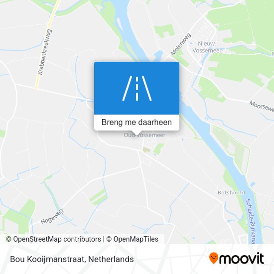 Bou Kooijmanstraat kaart