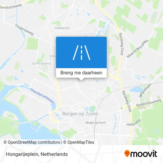 Hongarijeplein kaart