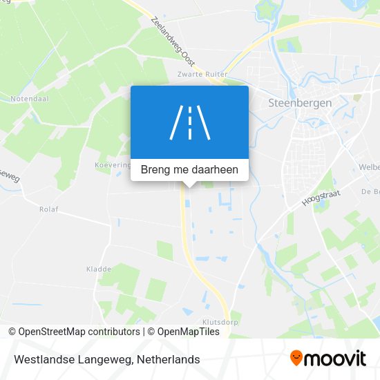 Westlandse Langeweg kaart