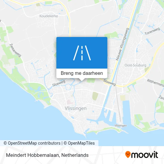 Meindert Hobbemalaan kaart