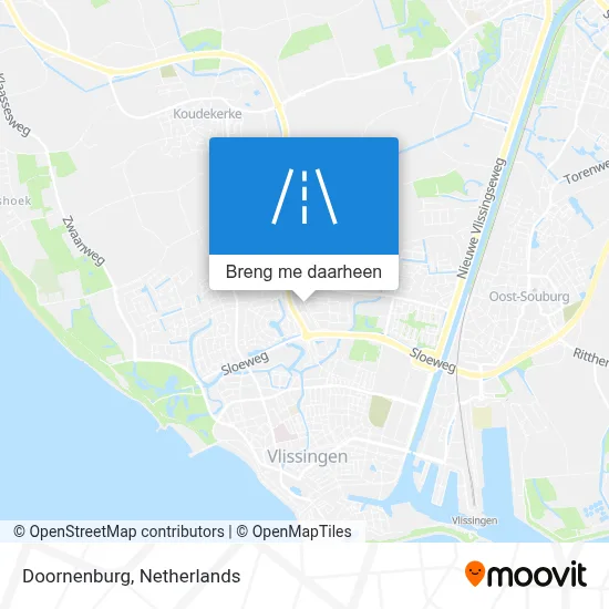 Doornenburg kaart