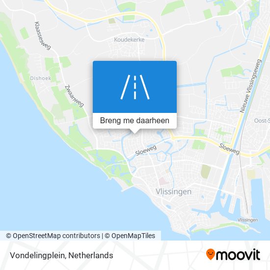 Vondelingplein kaart