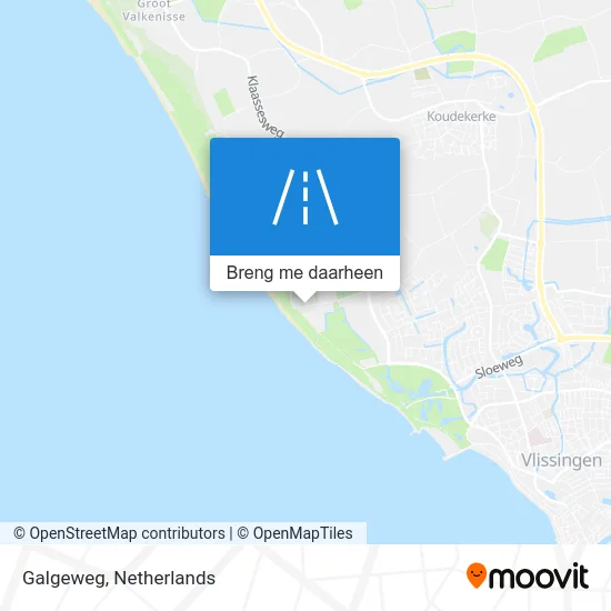 Galgeweg kaart