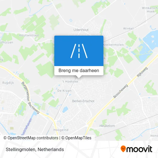 Stellingmolen kaart