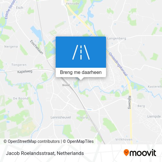 Jacob Roelandsstraat kaart