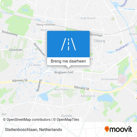 Stellenboschlaan kaart