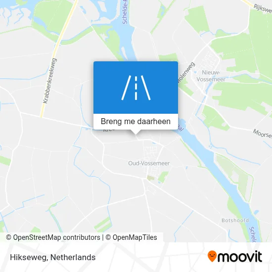 Hikseweg kaart