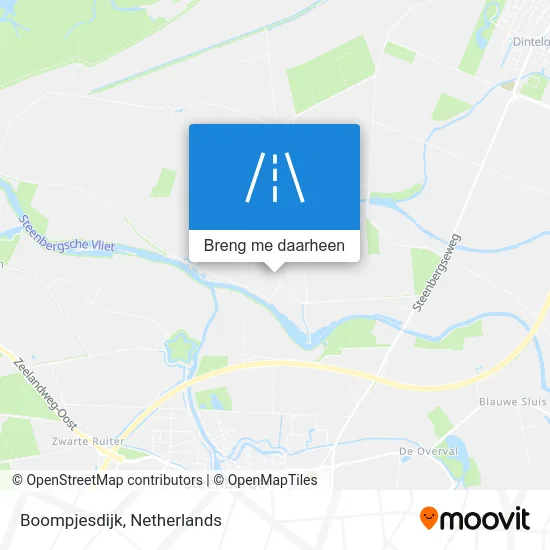 Boompjesdijk kaart