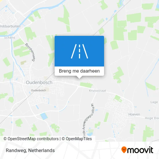 Randweg kaart
