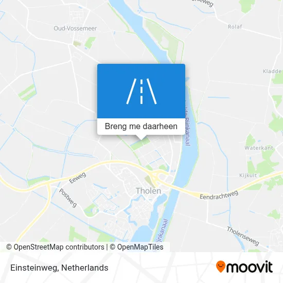 Einsteinweg kaart
