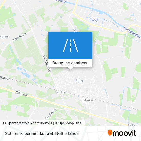Schimmelpenninckstraat kaart