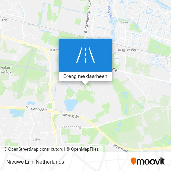 Nieuwe Lijn kaart