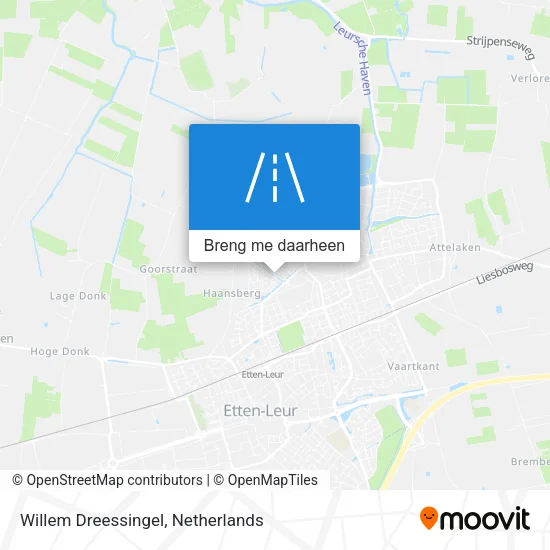 Willem Dreessingel kaart