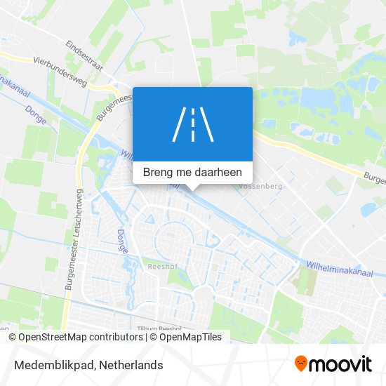 Medemblikpad kaart