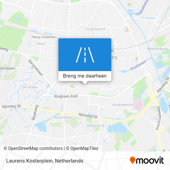 Laurens Kosterplein kaart