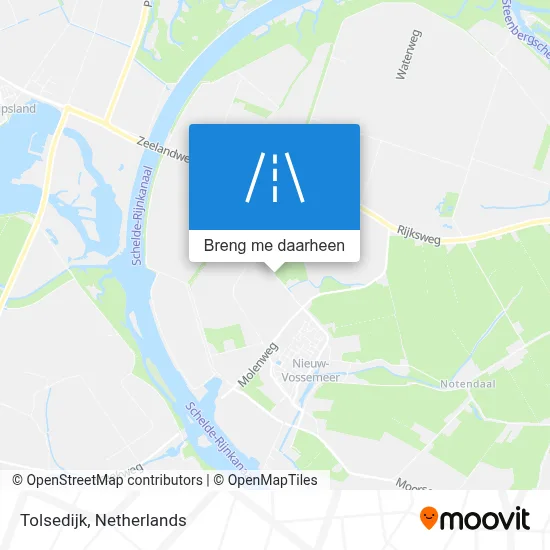 Tolsedijk kaart